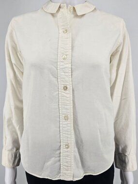 Vintage 1960s Felice Combed Cotton Muncie Civic Theatre Costume Shirt (M)